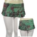 Ladies Fashion Mini Skirt With Ruffled Bottom