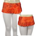 Ladies Fashion Mini Skirt With Ruffled Bottom