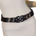 Ladies Fashion String Bow Elastic Belt