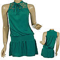 Ladies Sleeveless Bow Tie Top