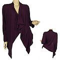 Womens Plus Size Long Sleeved Asymmetrical Casmina