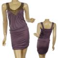 Ladies Fashion Sleeveless V-Neck Dress