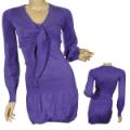 Ladies Fashion Long Sleeve V-Neck Knit Top