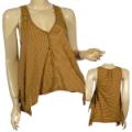 Ladies Fashion Sleeveless Kimono Style Top