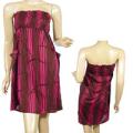 Ladies Fashion Short Maxi Dress With Pockets