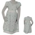 Girls Fashion Sunday Dress With Sash Belt Tie