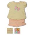 New Born Girls 2Pc Set With Top And Shorts