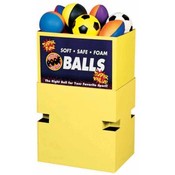 Assorted POOF&reg; Foam Balls With Floor Display
