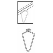 Pinch Clip For Grid Ceilings