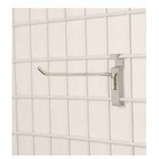 Peg Hook For Wire Grid- 6" (Chrome)