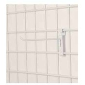 Peg Hook For Wire Grid- 6" (White)