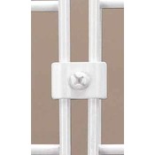Wire Grid Panel Connector (White)