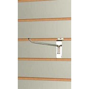 Peg Hook For Slatwall- 6" (Chrome)