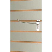 Peg Hook For Slatwall- 8" (Chrome)