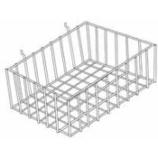 Wire Baskets For Slatwalls (White)