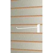 Peg Hook For Slatwall- 10" (White)