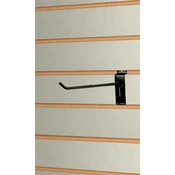 Peg Hook For Slatwall- 6" (Black)