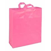 Frosted Plastic Shopping Bags With Handles