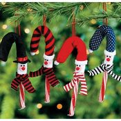 Candy Cane Cover Ornaments