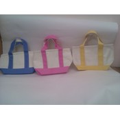 12" Mini Cotton Canvas Bag