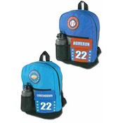 Sport Design Backpack, Front Zipper Pocket, Bottle