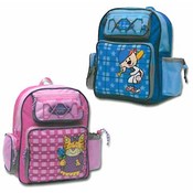 LIL Kitty/LIL Slugger Printed Multipocket Backpack