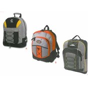 Bungee Design Color Block Backpack