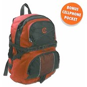 Double Front Pocket, Large Capacity Backpack w/ Ce