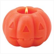 Jolly Jack O'lantern Candle