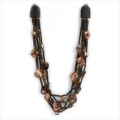 Leopard - Tribal Shell Necklace