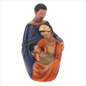 Tribal Family Figurine