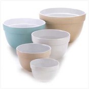5 Piece - Martha Stewart Mixing Bowl Set