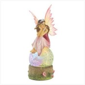 Lighted - Magical Fairy Orb Figurine