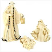 3 Piece Handmade Mini Nativity Set