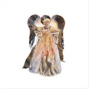 Porcelain Angel With Lighted Wings