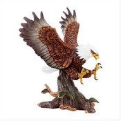 Porcelain Eagle Figurine