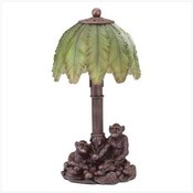 Monkey Duo Lamp