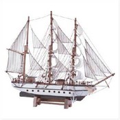 Wood Model Schooner