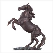 Bucking Horse Sculpture