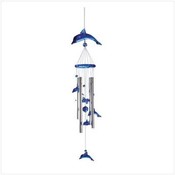 Acrylic Dolphins Wind Chimes