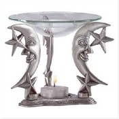 Pewter Celestial Oil Warmer