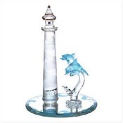 Glass Lighthouse and Dolphins