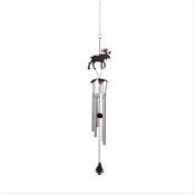 Metal Moose Wind Chime
