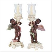 Cherub Candle Holders