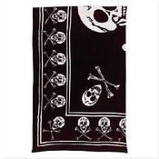 Skulls Pattern Cotton Sheet