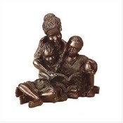 Mother Reading to Children