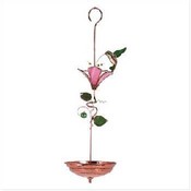 Stain Glass Hummingbird Feeder