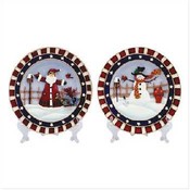 Christmas Plates 2 Assorted Styles