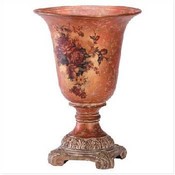 Antique Roses Vase/Base
