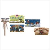 Seasonal Signs With Stakes
